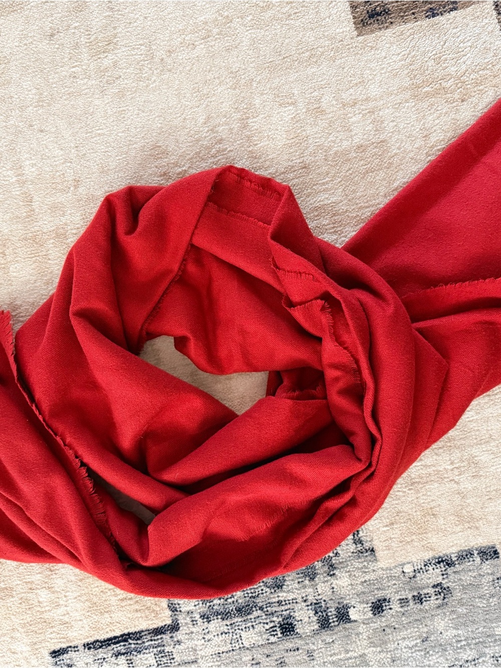 Brick Red Scarf